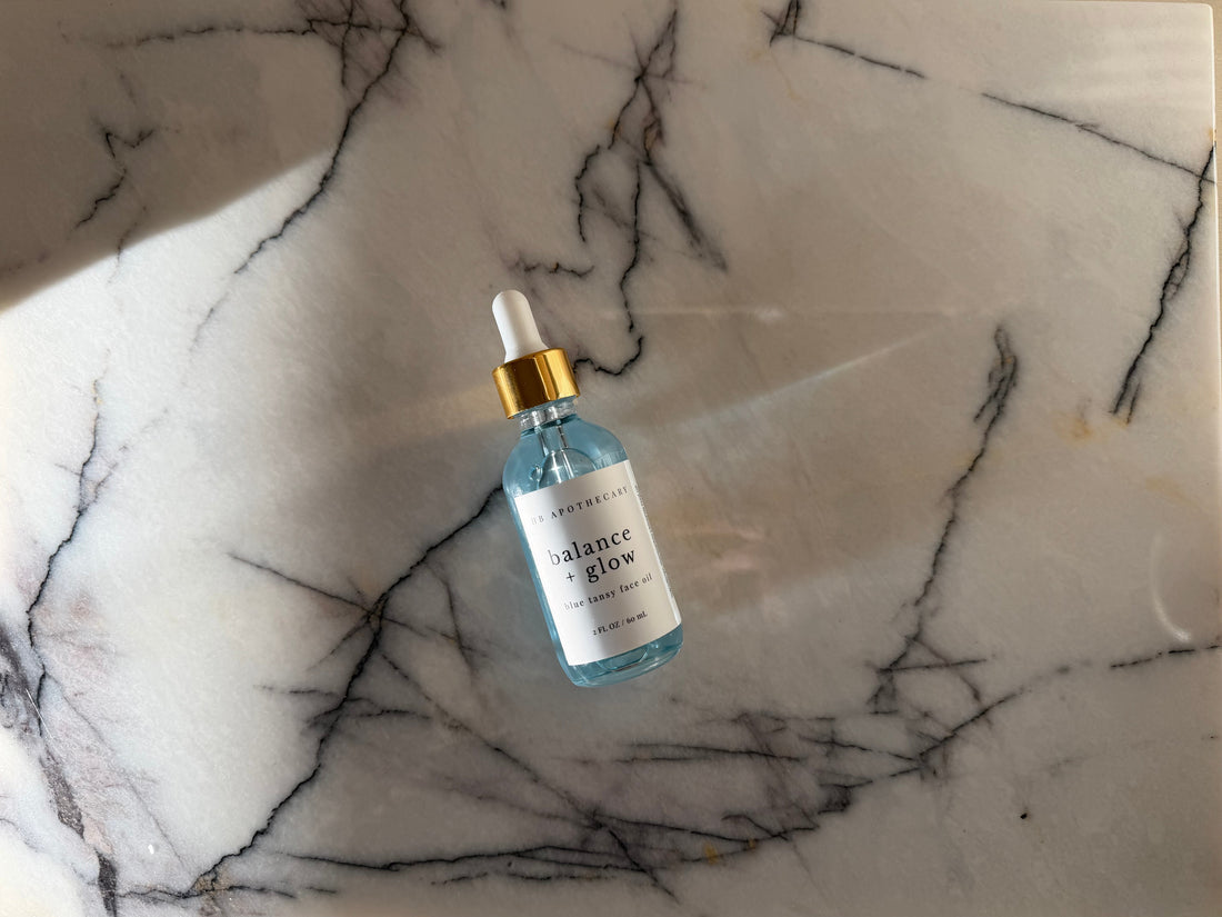 ✨ Blue Tansy Face Oil – Clean, Calming, & Naturally Glowing Skin